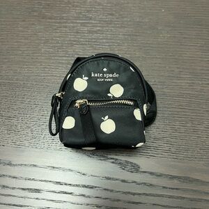 Kate Spade Black and White Mini Backpack